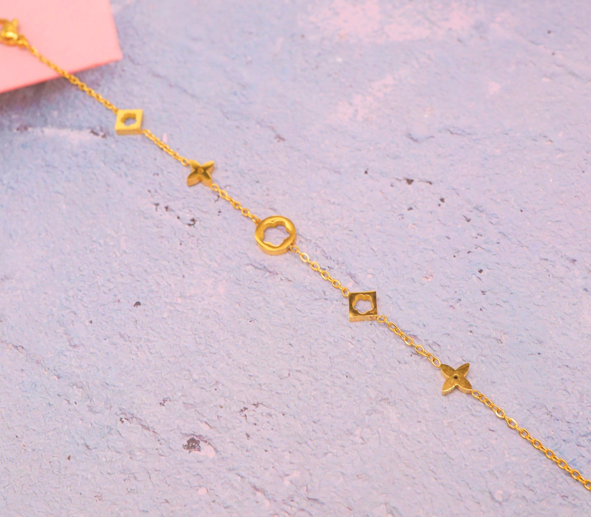 Bracelet formes géométriques – Acier inoxydable