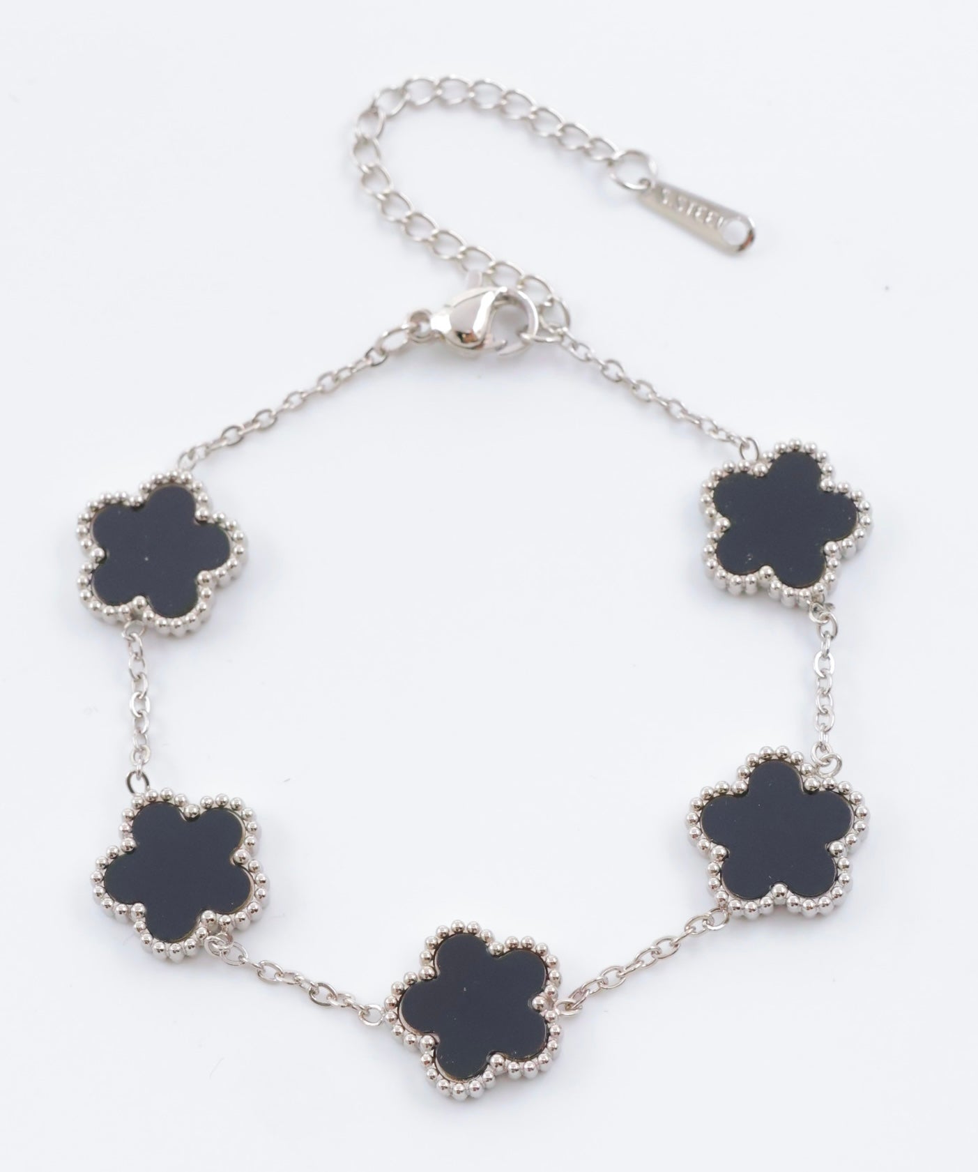 Bracelet Tréfles réversible au choix de couleur multiples