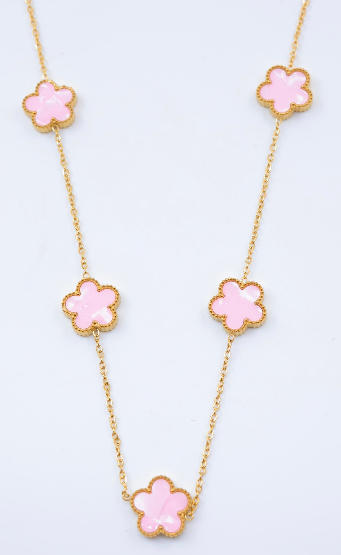 Collier trefles réversible acier inoxydable ajustable