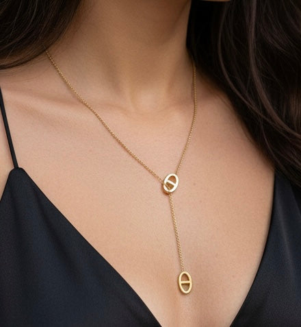 Collier Y simple coulissant