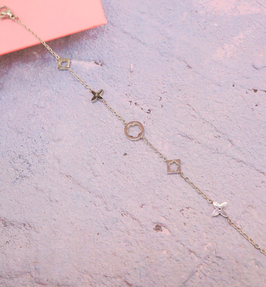 Bracelet formes géométriques – Acier inoxydable