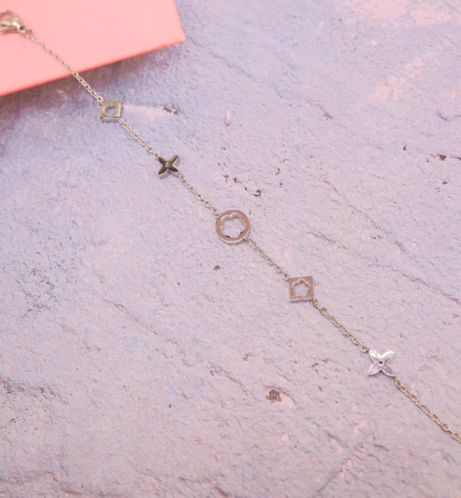 Bracelet formes géométriques – Acier inoxydable