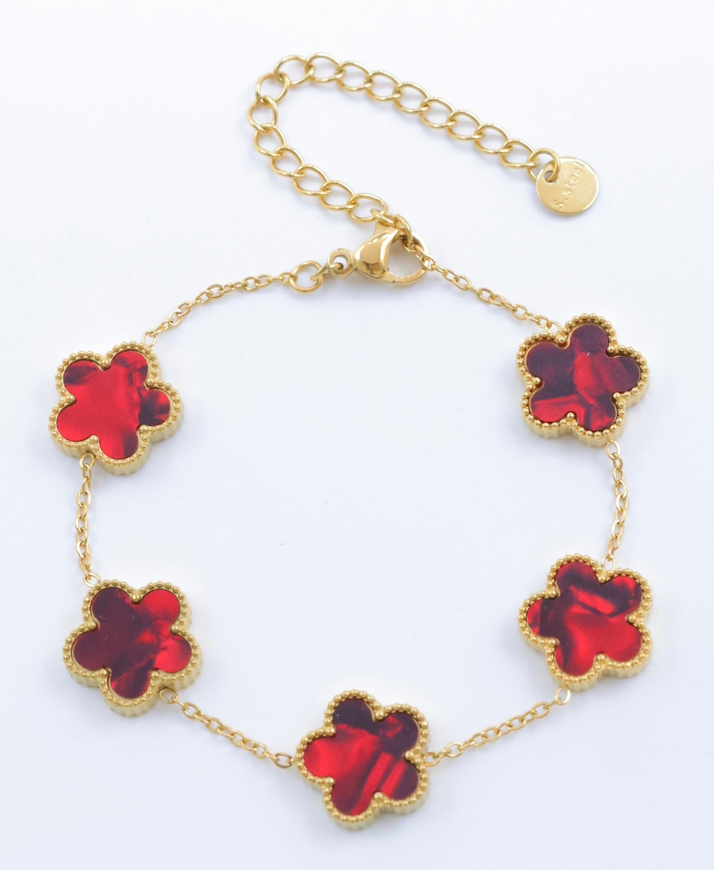 Bracelet Tréfles réversible au choix de couleur multiples