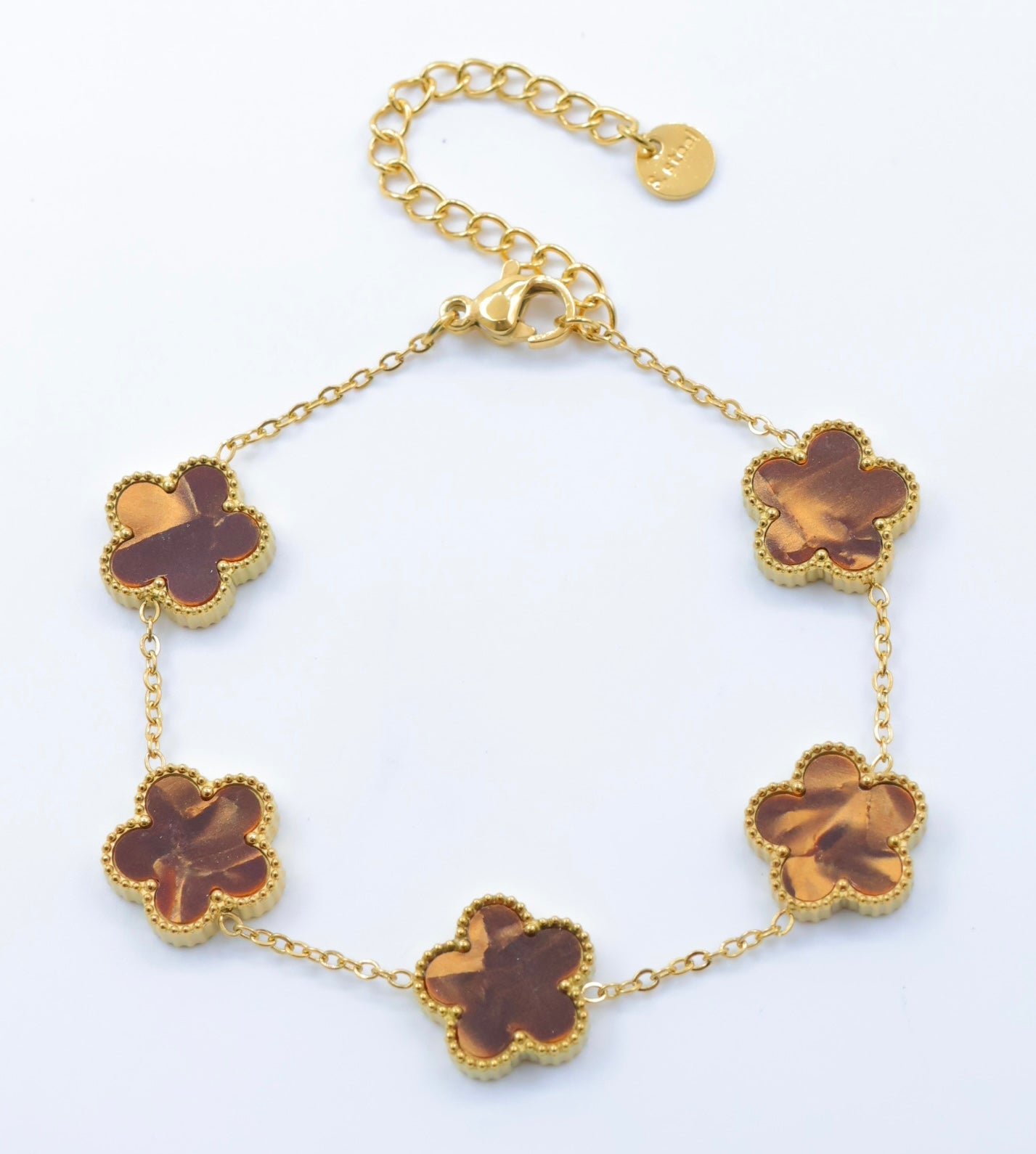 Bracelet Tréfles réversible au choix de couleur multiples